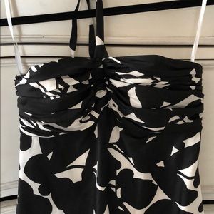 White House Black Market Dresses - Long silk halter tie dress White House Black Market Dresses - Long silk halter tie dress